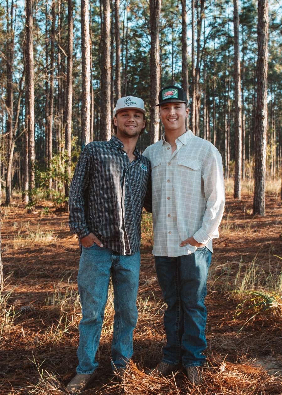 The Waters brothers, owners of Waters Exterior Cleaning